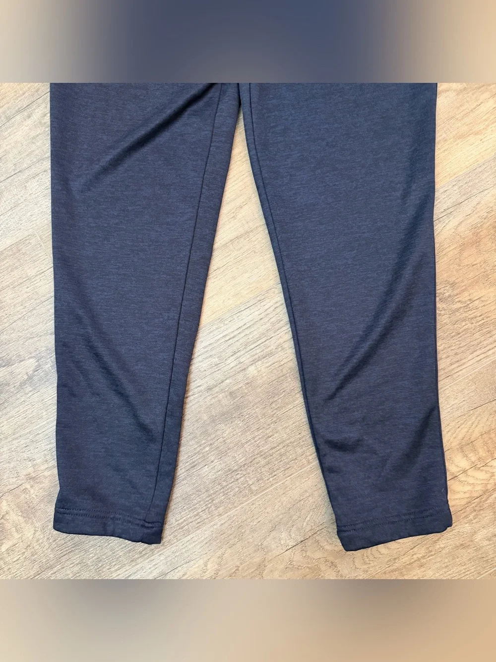 adidas‎ Navy Tapered Athletic Womens Unisex S Athleisure Lounge Blue Drawstring